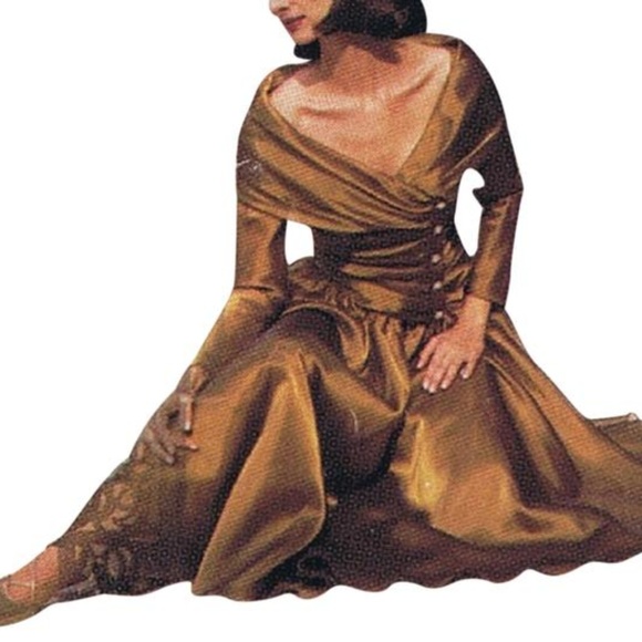 C2 8050 gown, formal-wear, after-five, special